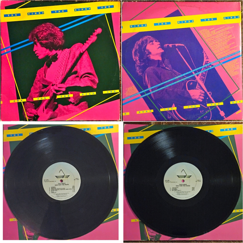 The Kinks One For The Road (A2L 8401)  - 2 Vinyl LP (1980) Arista Records - VG+